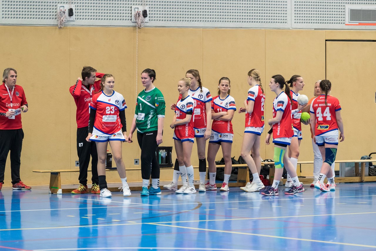 Bild 2 - wBJ HC Quickborn - HSG Tills Loew. : Ergebnis: 19:20